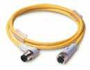 . Double Connector Cables Micro- Straight Female/Male Micro- Straight Female/ Right Angle Male Micro- Straight Female/Male Micro- Straight Female/Right Angle Male Pin Configuration/Wire Colors (Face