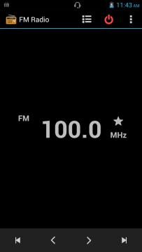 Radio Options Add Favorite Radio Stations Scan FM Radio as Background Click on