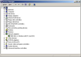 Step 7: Open Control Panel/System/Device Manager, and check Network Adapters to see if any error icon