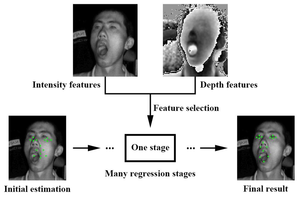 2 Yang Cao and Bao-Liang Lu Most face alignment studies focus on intensity image.