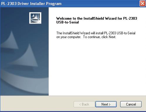 Appendix B: VFD Drivers Installation 1. Driver Location Folder/File Fille Description <CD>:\Common\USB2COM\PL-2303HX\Windows\v1.0.5.