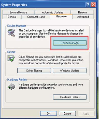 8.2. Click Device Manager. 8.3.