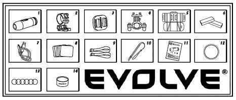 Thanks for purchasing this EVOLVE 4000HD v2 Sport. - Please read this instruction manual to ensure correct use of the product prior to use. - Please keep this instruction manual in a safe place.