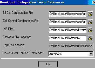 Running the Dialogic Brooktrout Configuration Tool Running the Dialogic Brooktrout Configuration Tool When you start the Configuration Tool for the first time, you may get