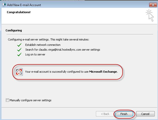 Check the box next to Remember my password to allow the Outlook client to remember your password. Click OK to continue.