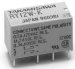 MINIATURE RELAY 2 POLES 1 to 2 A (FOR SIGNAL SWITCHING) FEATURES Ultra high sensitivity UL, CSA recognized Conforms to FCC rules and regulations Part 68 Surge strength 1,500 V High dielectric