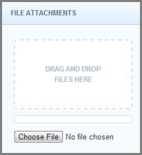 Absence Creation To attach a file click the Choose File button and browse your computer for the file you want to attach.