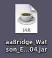 If you dbl-click on the.jar file may not work. What may is that you will get an error telling you that the developer aabridge is unidentified.