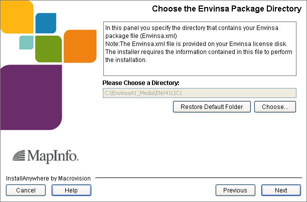 5. In the Enter Serial Number screen, enter your Envinsa serial number and click Next. The serial number is located on the outside of your Envinsa product box. 6.