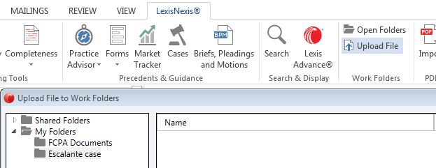 Search & Display: There s no need to toggle between your document and research have it all at your fingertips.