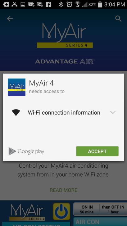 one). 4. Follow the instructions to add your account. Download the MyAir4 App from the 1.