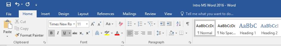 Using Microsoft Word Help On Word 2016 the help screen can now be found in the center of the screen near the top.