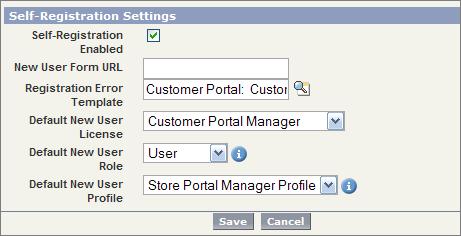 Step 2: Enable the Customer Portal To integrate your site with a customer portal, you first need to enable the customer portal functionality, then you need to set self-registration defaults. 1.