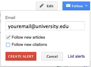 Prefer to roll the dice? You can keep a close eye on what articles are automatically added to your profile by signing up for alerts and manually removing any incorrect additions that appear.