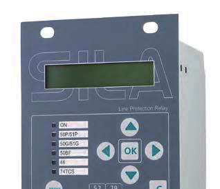 fault protection relay for primary and secondary distribution with