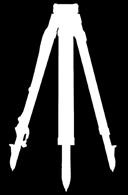 lightweight tripods for many applications `These ` tripods accommodate 5/8 x 11 instruments and are designed for all types of jobs `Features ` a Triangle/Flat head Tripod `Choose ` between standard