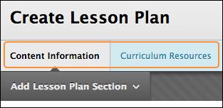 Type a name and optional description. 6. Type information for default elements: Instructional Level, Instructor, Objectives, and Subject Area.