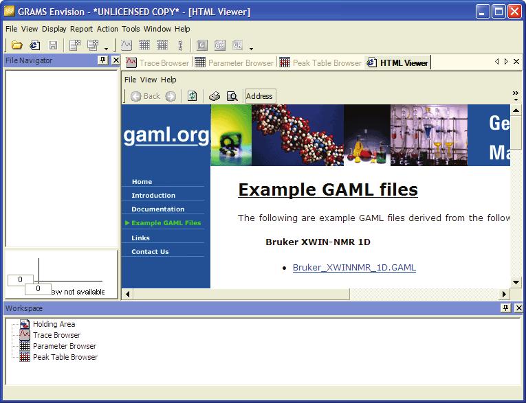 Welcome to GRAMS Envision Demo Mode When Envision cannot find a valid license, it starts in Demo Mode.