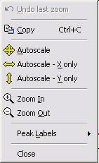 Trace Browser Shortcut Menu When you right-click in the Trace Browser pane, the shortcut menu that appears contains commonly-used options from the Trace Browser s menu and