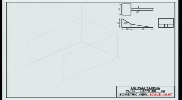 horizontal the axis vertical, I know the dimensions from the orthographic views, I can draw the bounding box, I can draw the bounding box, the bounding box.
