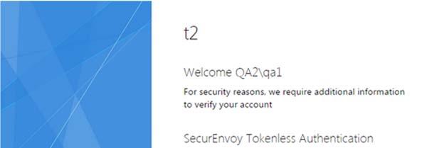 User is then presented with their two-factor authentication type: If any RADIUS settings in the Agent are changed,