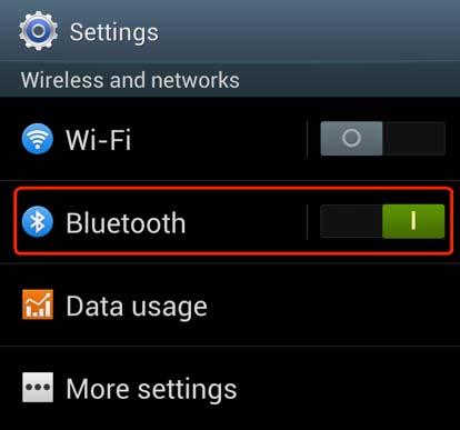 2. Creating a Bluetooth Pairing between Android