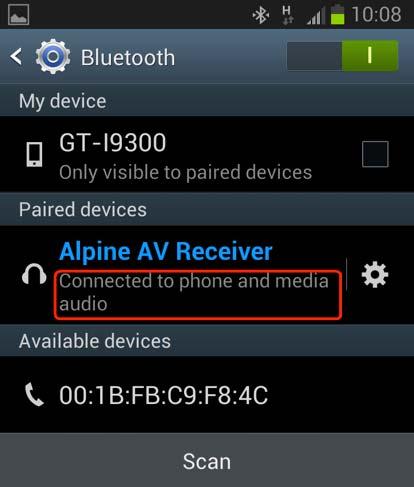 3. Updating the Bluetooth Firmware WARNING Do NOT turn off the vehicle or