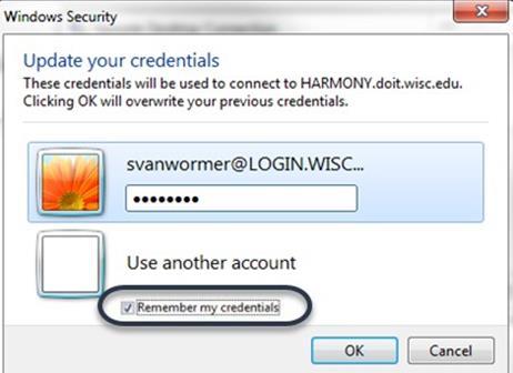 Windws Authenticatin Next, the Windws Security credential validatin prmpt will appear. If yu are an existing client user, lg in using the credentials yu wuld nrmally use t lg in.