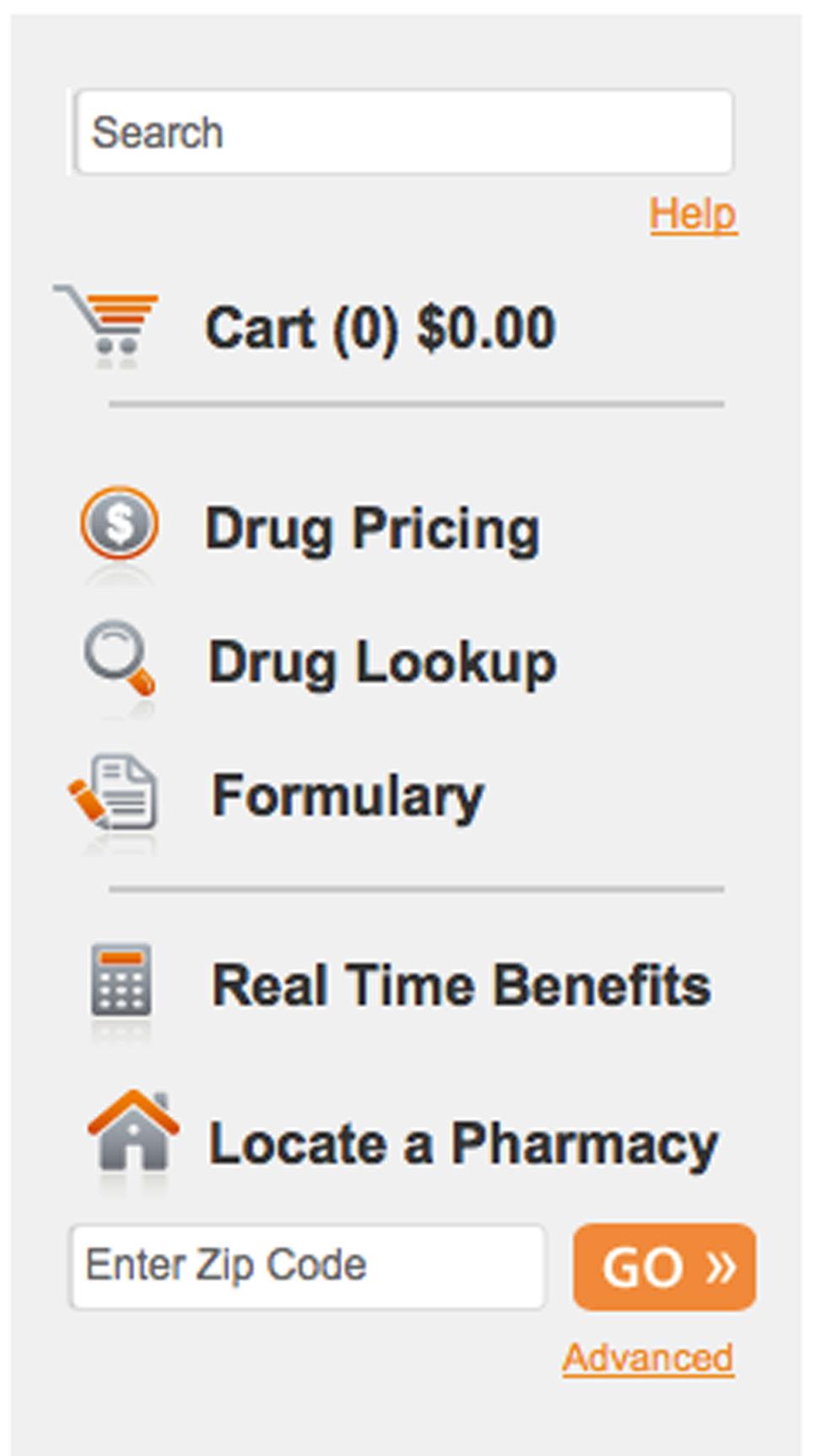 Quick Links The Quick Links box provides access to a variety of benefits and tools such as: Drug Pricing Search prices for medications and find their lower-cost alternatives.