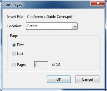 5 To check the sequence of pages, choose View > Page Navigation > First Page to go to the first page of the document (if you re not already there), and then use the Next Page button ( ) to page
