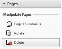 3 In the Delete Pages dialog box, make sure From is selected, and that you re deleting only page 14. Then click OK. 4 Click Yes to confirm that you want to delete page 14.