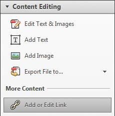 6 Close the Page Thumbnails panel. 7 Choose File > Save to save your changes. Managing links E Tip: To quickly return to your previous view, use the Previous View button.