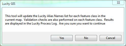 ArcMap There are a few tools provided with the Lucity extension in ArcMap that facilitate the setup/configuration of Lucity to work with the feature/map services.
