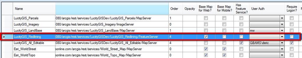 Redlining Services All the Lucity web map applications support basic redlining functionality.