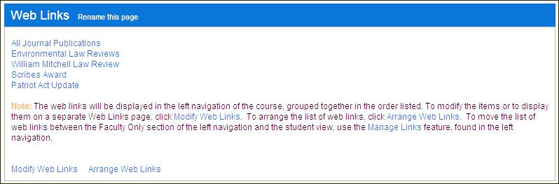 information about the site. (The description is not part of the active link that you click to access the site.) 7.