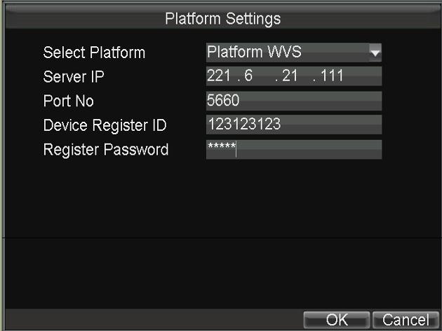 Quick Operation Guide of DS-8100HMFI-TH Series DVR 14 3. Click Set for More Settings to input the IP address, subnet mask and gateway of WiFi and the DNS server. 2.