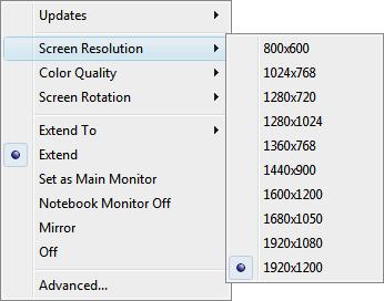 monitor, so you do not need to change the setting.