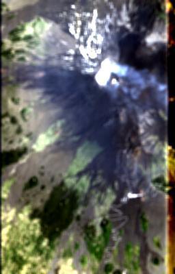 Test case: - HYPERION, Etna area, 26/06/2012-198 bands with spectral range from 0.4 µm to 2.