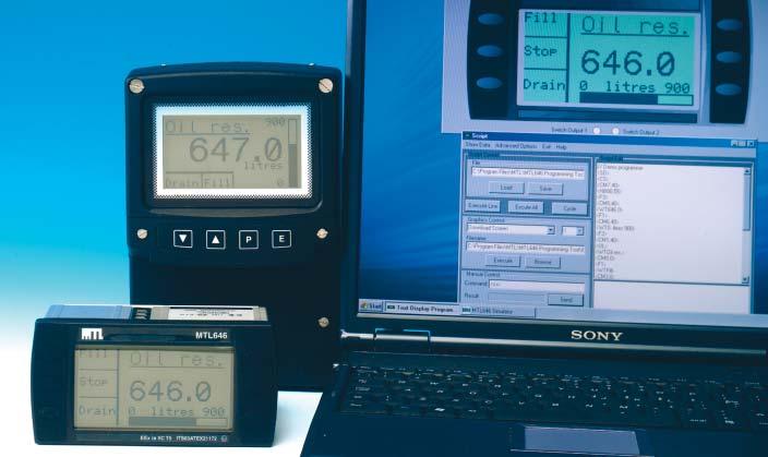 IS indicators /7 DISPLAYS IS display certified to ATEX High contrast LCD with backlight Communication from a safe area via a galvanic isolator Operator push-buttons or external switch inputs Two