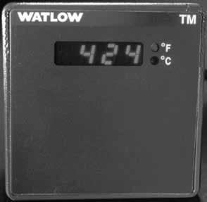 SERIES TM The SERIES TM temperature indicator from Watlow provides an economical solution for applications requiring temperature monitoring and display.