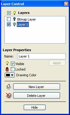 Click the Fit Vectors button and the image will automatically be traced to create vectors in the 2D window.