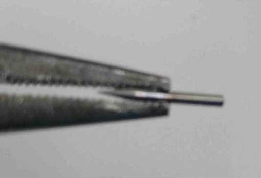 Note 2: Be careful of the sharp point on electrode probes. 3) Insert a new electrode probe.