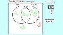 shapes, including quadrilaterals and triangles, based on their properties and sizes Pupils continue to classify shapes using