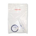IDD Specials Re-sealable plastic bag Transparent re-sealable plastic bag with red Toshiba logo.