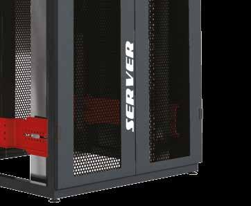 RACKS AND ACCESSORIES OVERVIEW A RACK OPTIMISED FOR STORING YOUR SERVERS AND ACTIVE EQUIPMENT The