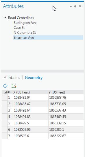 Updating Attributes You can update feature attributes with the Attributes Pane and the Attribute Table Tree view displays currently selected features - Iterate through each