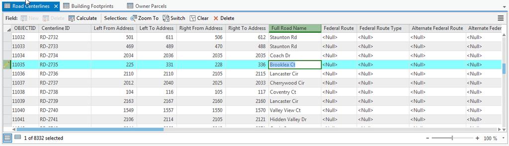 Using the Attribute Table You can edit feature attributes and stand alone tables with the Attribute