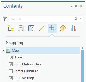 Snapping Options - Set tolerance by pixels or map unit - Must enable