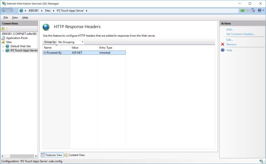 6.2.2 OTG-INFO-008 Fingerprint Web Application Framework The HTTP response header can also disclose the framework used to deliver a web application.