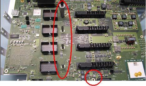 Chapter 5: Replacing Assemblies Removing and Replacing the Acquisition Boards/Backplane Assembly Figure 5-65